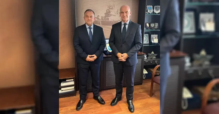 Φώντας Μπαραλιάκος: Συνάντηση εργασίας με τον Υφυπουργό Ναυτιλίας και Νησιωτικής Πολιτικής κ. Ιωάννη Παππά