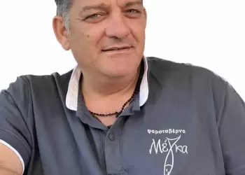 Γιάννης Μέγκας υποψήφιος Δημοτικός Σύμβουλος Κατερίνης με την «ΕΚΚΙΝΗΣΗ» του Κ. Κουκοδήμου