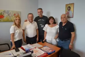 Ο Γιάννης Ντούμος στο Ειδικό Σχολείο Κατερίνης – «Θεάρεστο και αξιέπαινο το έργο του»