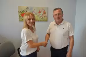 Ο Γιάννης Ντούμος στο Ειδικό Σχολείο Κατερίνης – «Θεάρεστο και αξιέπαινο το έργο του»