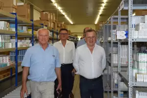 Γιάννης Ντούμος: Επισκέψεις στον Συνεταιρισμό Φαρμακοποιών και στον Σύλλογο «Μαστόδοντα» Νεοκαισάρειας