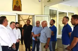 Γιάννης Ντούμος: Επισκέψεις στον Συνεταιρισμό Φαρμακοποιών και στον Σύλλογο «Μαστόδοντα» Νεοκαισάρειας