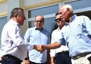 Γιάννης Ντούμος: Επισκέψεις στον Συνεταιρισμό Φαρμακοποιών και στον Σύλλογο «Μαστόδοντα» Νεοκαισάρειας