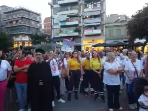 Κατερίνη – 21η Πανελλήνια Λαμπαδηδρομία: Εκδήλωση εθελοντών αιμοδοτών στην πλατεία Ελευθερίας