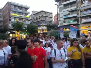 Κατερίνη – 21η Πανελλήνια Λαμπαδηδρομία: Εκδήλωση εθελοντών αιμοδοτών στην πλατεία Ελευθερίας