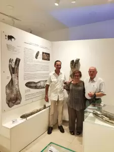 Μαστόδοντας – Νεοκαισάρεια: Επίσκεψη του dr Παλαιοντολογίας florian fladerer στο Εκθετήριο