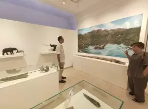 Μαστόδοντας – Νεοκαισάρεια: Επίσκεψη του dr Παλαιοντολογίας florian fladerer στο Εκθετήριο