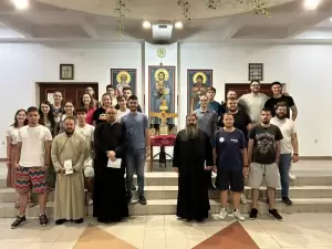 Νέοι από την Ιερά Μητρόπολη Κίτρους στο Νις της Σερβίας