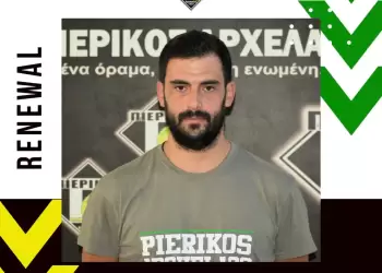 Παραμένει στον Πιερικό Αρχέλαο ο Σταύρος Ευγενειάδης Παραμένει στον Πιερικό Αρχέλαο ο Σταύρος Ευγενειάδης