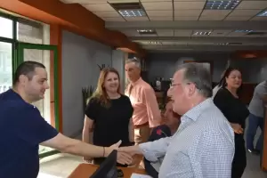 Περιοδεία Γιάννη Ντούμου και συνεργατών του σε εννέα φορείς – υπηρεσίες που εδρεύουν στην Κατερίνη