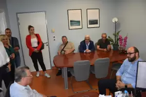 Περιοδεία Γιάννη Ντούμου και συνεργατών του σε εννέα φορείς – υπηρεσίες που εδρεύουν στην Κατερίνη