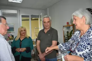 Περιοδεία Γιάννη Ντούμου και συνεργατών του σε εννέα φορείς – υπηρεσίες που εδρεύουν στην Κατερίνη