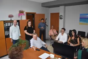 Περιοδεία Γιάννη Ντούμου και συνεργατών του σε εννέα φορείς – υπηρεσίες που εδρεύουν στην Κατερίνη