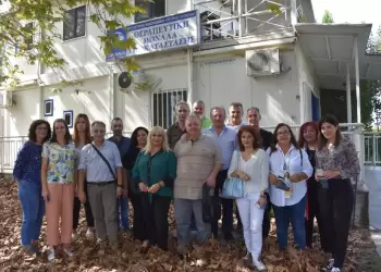 Περιοδεία Γιάννη Ντούμου και συνεργατών του σε εννέα φορείς – υπηρεσίες που εδρεύουν στην Κατερίνη