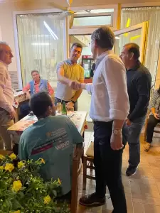 Περιοδεία Λαγδάρη σε Μεγάλη Γέφυρα, Παλιάμπελα και Λιβάδι. Θερμή υποδοχή και δυναμική στήριξη από τους ντόπιους κατοίκους Περιοδεία Λαγδάρη σε Μεγάλη Γέφυρα, Παλιάμπελα και Λιβάδι. Θερμή υποδοχή και δυναμική στήριξη από τους ντόπιους κατοίκους