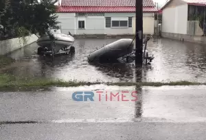 Πιερία: Καταστροφές και στη Λεπτοκαρυά από την κακοκαιρία Daniel (βίντεο και εικόνες) Πιερία: Καταστροφές και στη Λεπτοκαρυά από την κακοκαιρία Daniel