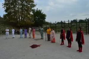 Πρεμιέρα των 11ων «Ολύμπιων εν Δίω» - Η παράσταση των Ισπανών μαθητών-ηθοποιών στο θέατρο Δίου Πρεμιέρα των 11ων «Ολύμπιων εν Δίω» – Η παράσταση των Ισπανών μαθητών ηθοποιών στο θέατρο Δίου