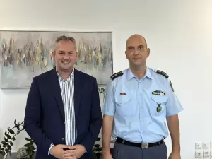 Στην Διεύθυνση Αστυνομίας Πιερίας ο Θανάσης Λιακόπουλος – Συνάντηση με την Ένωση Αστυνομικών Υπαλλήλων