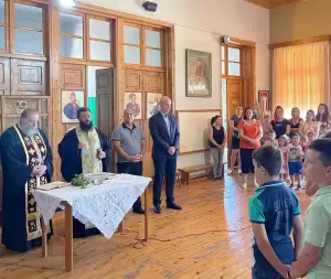 Στον Αγιασμό εκπαιδευτικών μονάδων ο Φώντας Μπαραλιάκος