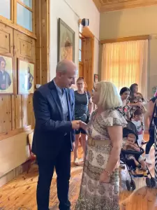 Στον Αγιασμό εκπαιδευτικών μονάδων ο Φώντας Μπαραλιάκος