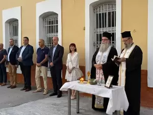 Στον Αγιασμό εκπαιδευτικών μονάδων ο Φώντας Μπαραλιάκος