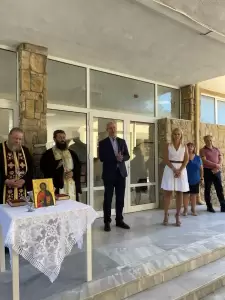 Στον Αγιασμό εκπαιδευτικών μονάδων ο Φώντας Μπαραλιάκος