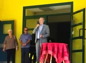 Στον αγιασμό των σχολείων ο Δήμαρχος Κατερίνης Κώστας Κουκοδήμος