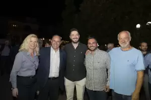 ΣΥΝΘΕΣΗ: Από τον Νέο Παντελεήμονα ξεκίνησαν οι προεκλογικές ομιλίες του υποψηφίου Δημάρχου Δίου Ολύμπου Βαγγέλη Γερολιόλιου