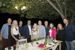 ΣΥΝΘΕΣΗ: Από τον Νέο Παντελεήμονα ξεκίνησαν οι προεκλογικές ομιλίες του υποψηφίου Δημάρχου Δίου Ολύμπου Βαγγέλη Γερολιόλιου