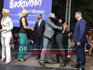 H κεντρική ομιλία του Κώστα Κουκοδήμου στην Πλατεία Ελευθερίας της Κατερίνης (εικόνες και βίντεο)