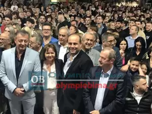 H κεντρική ομιλία του Κώστα Κουκοδήμου στην Πλατεία Ελευθερίας της Κατερίνης (εικόνες και βίντεο)