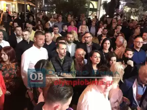 H κεντρική ομιλία του Κώστα Κουκοδήμου στην Πλατεία Ελευθερίας της Κατερίνης (εικόνες και βίντεο)