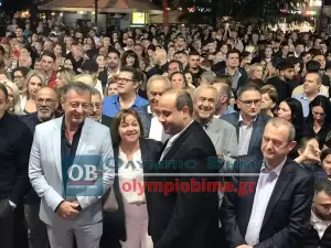 H κεντρική ομιλία του Κώστα Κουκοδήμου στην Πλατεία Ελευθερίας της Κατερίνης (εικόνες και βίντεο)