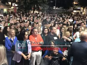 H κεντρική ομιλία του Κώστα Κουκοδήμου στην Πλατεία Ελευθερίας της Κατερίνης (εικόνες και βίντεο)