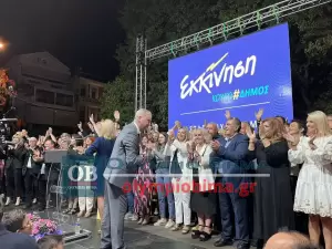 H κεντρική ομιλία του Κώστα Κουκοδήμου στην Πλατεία Ελευθερίας της Κατερίνης (εικόνες και βίντεο)