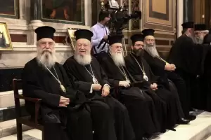 O Σεβασμιώτατος Μητροπολίτης Κίτρους κ. Γεώργιος με Αντιπροσωπείες Ξένων Εκκλησιών O Σεβασμιώτατος Μητροπολίτης Κίτρους κ. Γεώργιος με Αντιπροσωπείες Ξένων Εκκλησιών