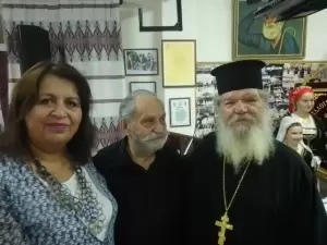 Αγιασμός στο σύλλογο Κρητών Πιερίας «Οι Σταυραετοί»