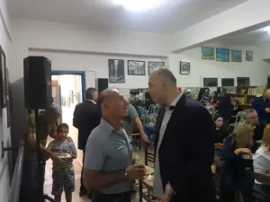 Αγιασμός στο σύλλογο Κρητών Πιερίας «Οι Σταυραετοί»