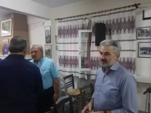 Αγιασμός στο σύλλογο Κρητών Πιερίας «Οι Σταυραετοί»