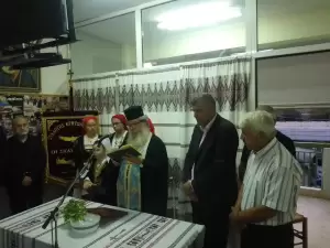 Αγιασμός στο σύλλογο Κρητών Πιερίας «Οι Σταυραετοί»