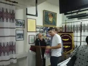 Αγιασμός στο σύλλογο Κρητών Πιερίας «Οι Σταυραετοί»