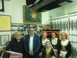 Αγιασμός στο σύλλογο Κρητών Πιερίας «Οι Σταυραετοί»