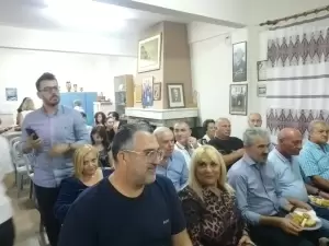 Αγιασμός στο σύλλογο Κρητών Πιερίας «Οι Σταυραετοί»