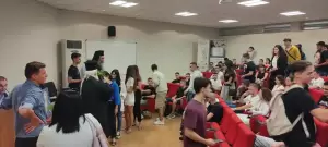 Αγιασμός στο Τμήμα Εφοδιαστικής Αλυσίδας του ΔΙ.ΠΑ.Ε. από τον Μητροπολίτη Κίτρους κ. Γεώργιο