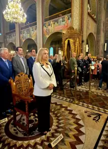 Η Άννα Μάνη – Παπαδημητρίου εκπρόσωπος της Κυβέρνησης στην 111η επέτειο απελευθέρωσης της Κατερίνης