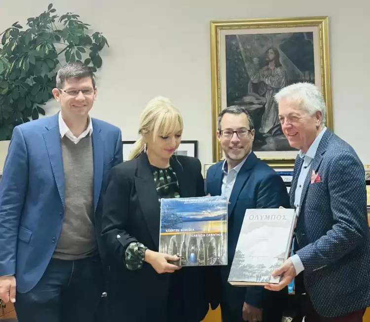 Αντιπεριφερειάρχης Πιερίας: Επίσκεψη πολυμελούς αντιπροσωπείας του Αυστριακού κρατιδίου της Καρινθίας