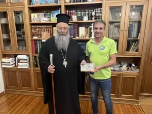 Αυλαία για την 1η  «Προσκυνηματική Ποδηλατοδρομία» της Ιεράς Μητροπόλεως Κίτρους, Κατερίνης και Πλαταμώνος