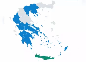 Αυτοδιοικητικές Εκλογές 2023: «Μπλε» ο χάρτης της Ελλάδας