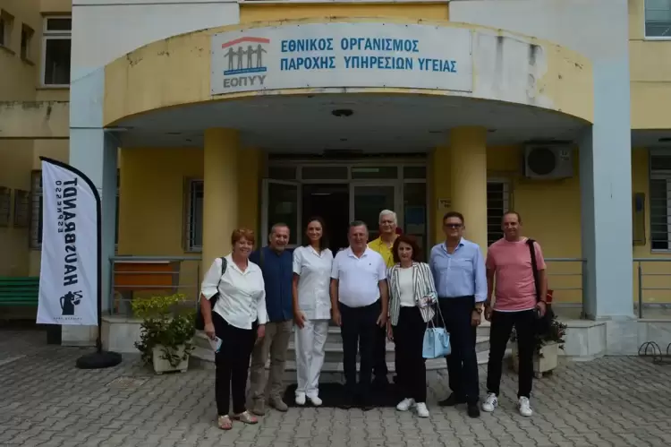 Επίσκεψη του Γιάννη Ντούμου στο Κέντρο Υγείας και ΤΟΜΥ Αυτόματο προσχέδιο