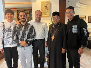 Επίσκεψη του Ἐπισκόπου Ἄσσου Μεξικοῦ κ. Τιμόθεου στο Κέντρο Ημέρας Κατερίνης για Άνοια, “Παναγία η Βηματάρισσα”